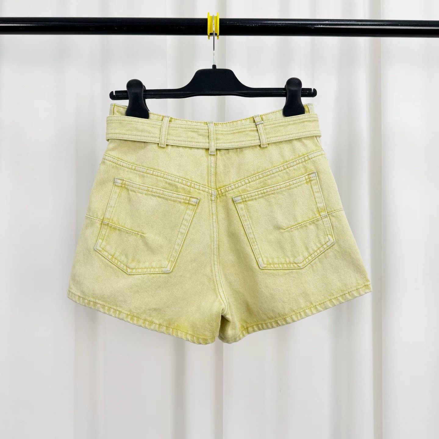 Dior dior washed denim belted shorts Size US 36 / EU 52 - 2 Thumbnail