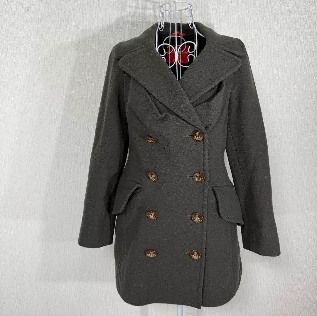 Vivienne Westwood vivienne westwood double-breasted grey coat Size US S / EU 44-46 / 1 - 2 Thumbnail