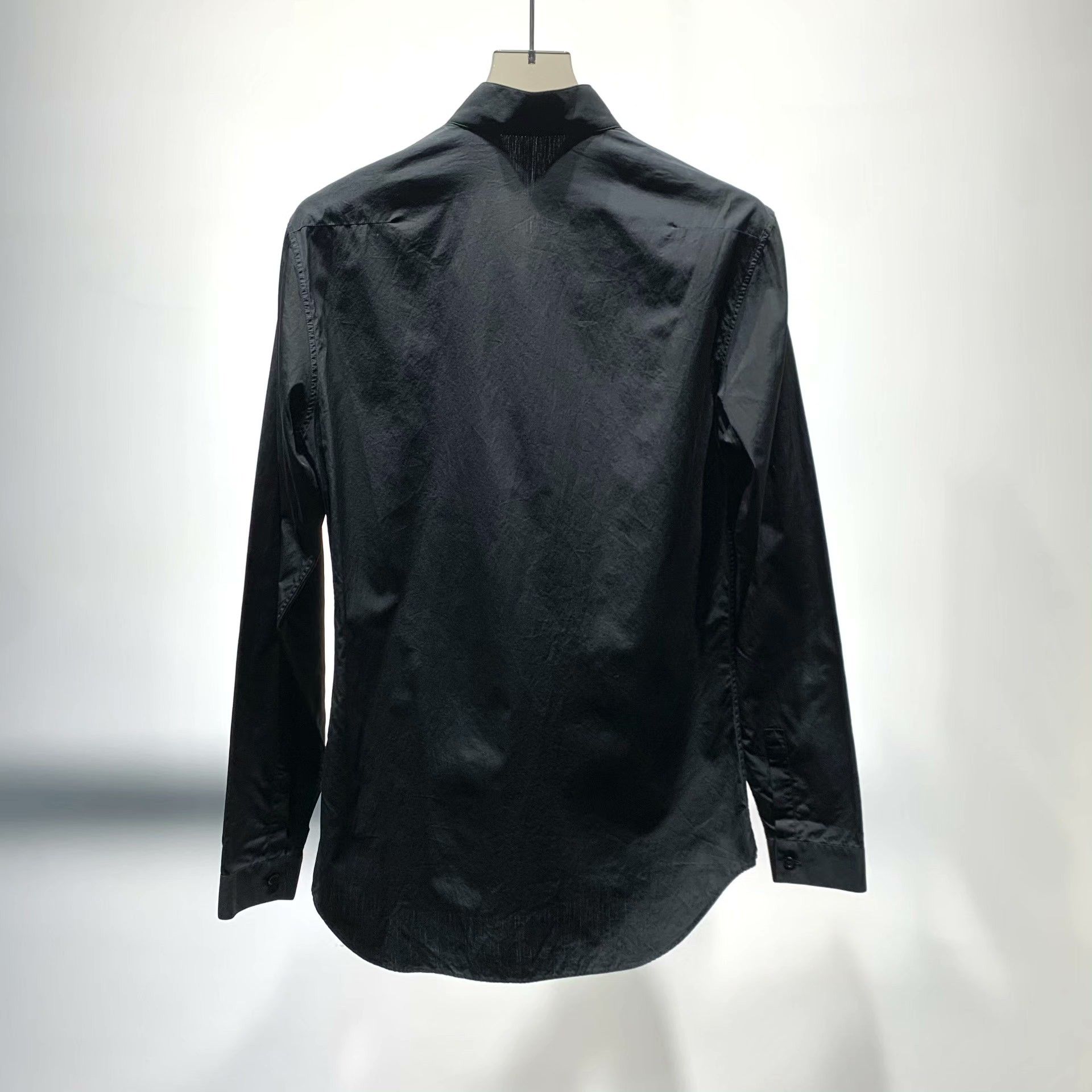 Dior classic black button-up shirt by Dior Size US M / EU 48-50 / 2 - 7 Thumbnail