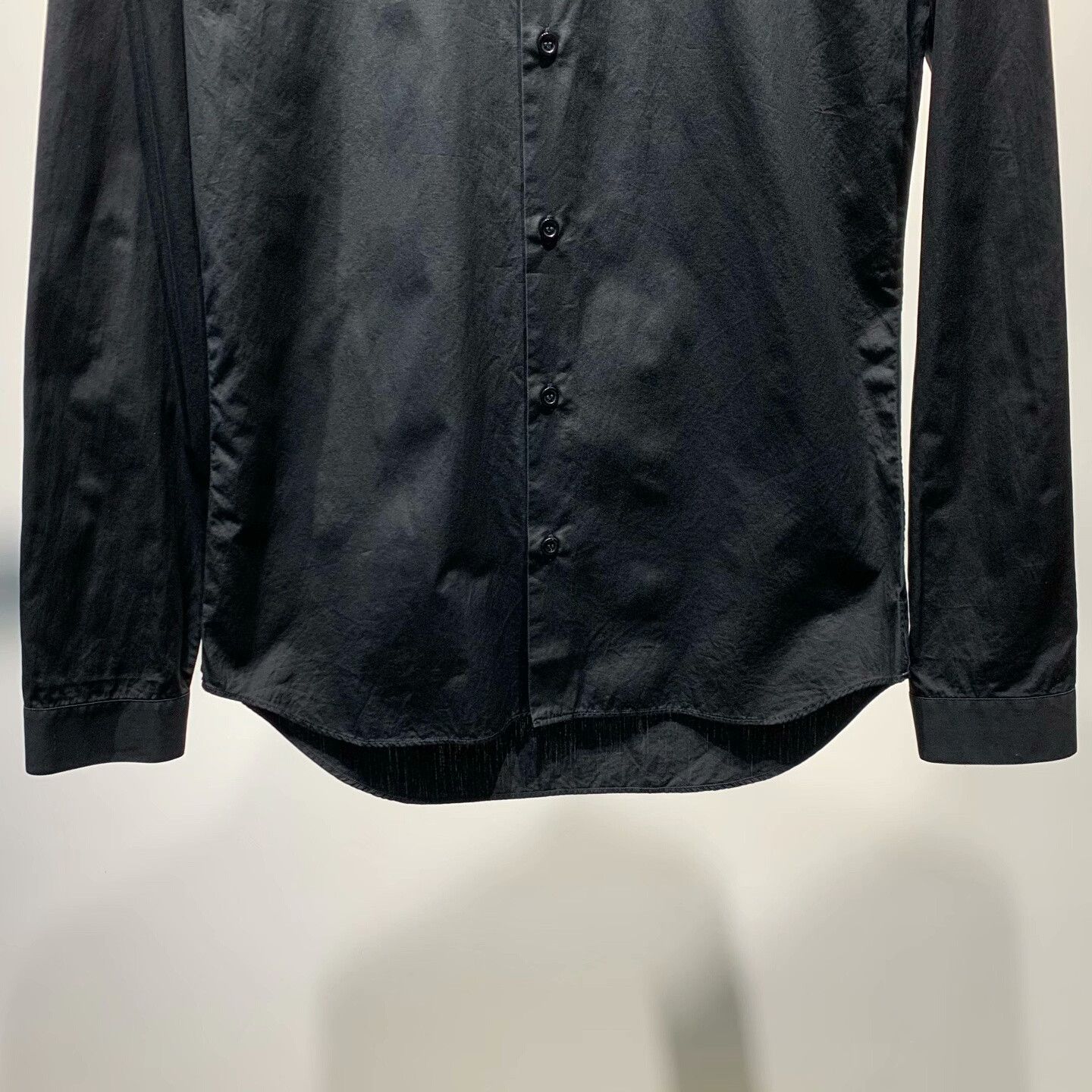 Dior classic black button-up shirt by Dior Size US M / EU 48-50 / 2 - 4 Thumbnail