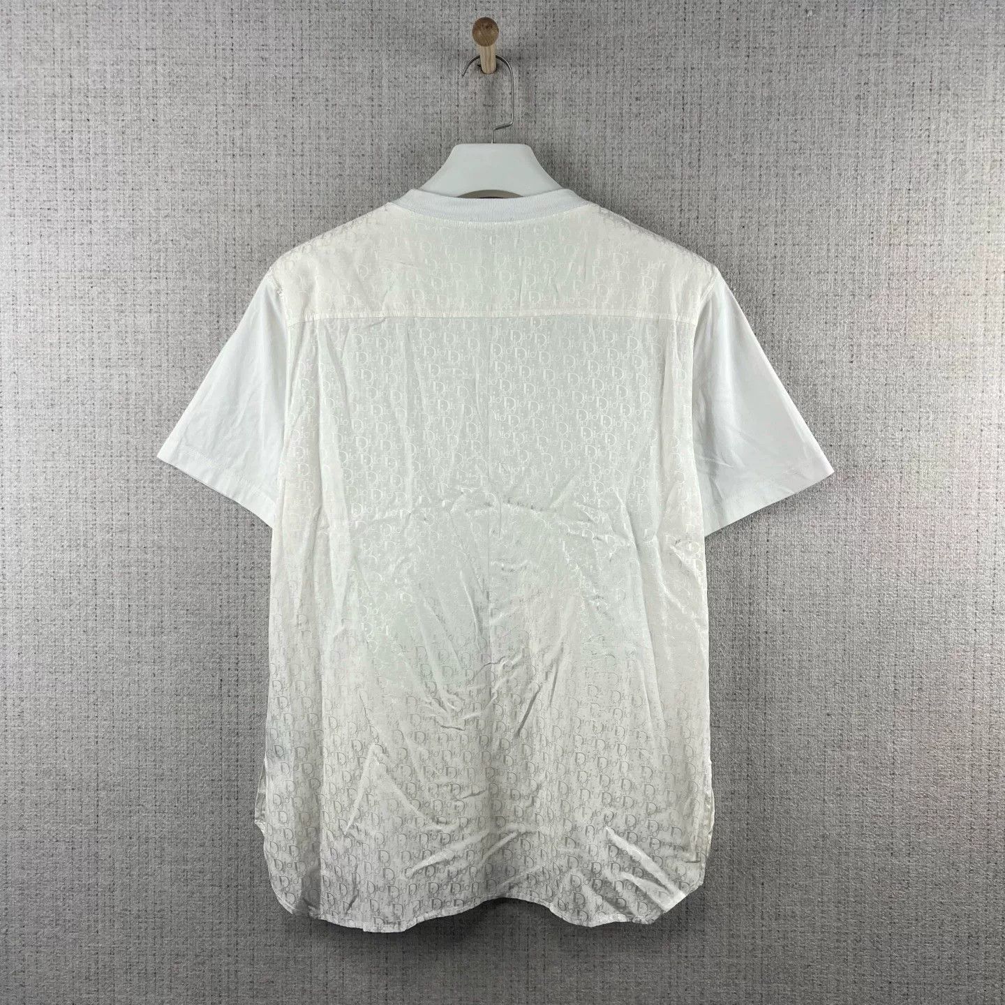 Dior dior white short sleeve printed t-shirt Size US XS / EU 42 / 0 - 2 Thumbnail