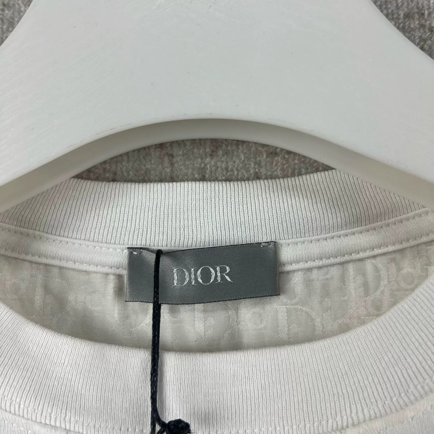 Dior dior white short sleeve printed t-shirt Size US XS / EU 42 / 0 - 4 Thumbnail