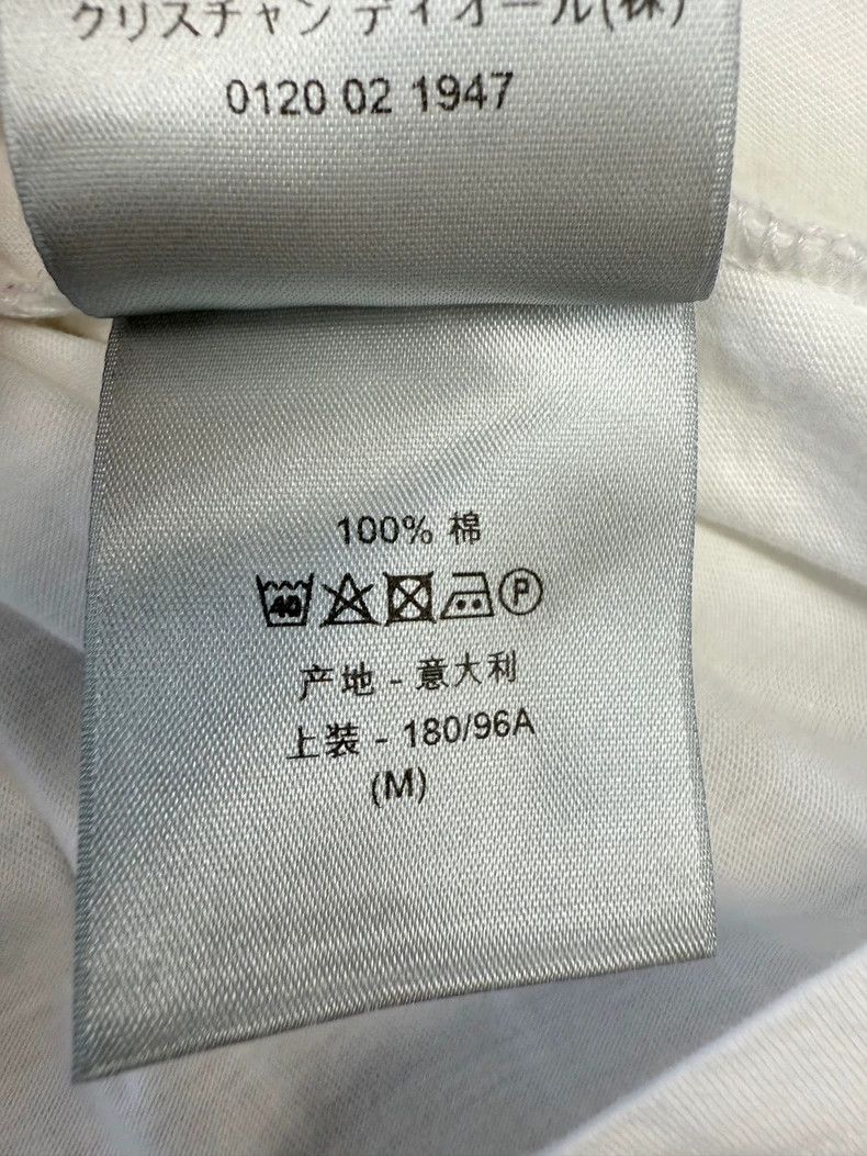 Dior Dior Cotton White Short Sleeve T-shirt Size US M / EU 48-50 / 2 - 5 Thumbnail