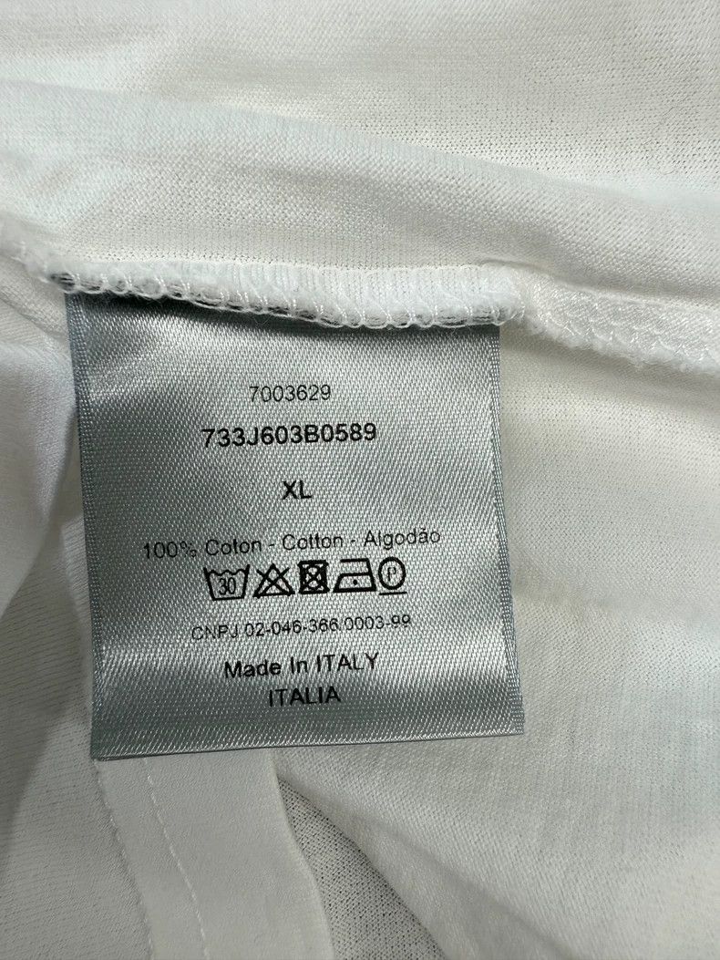 Dior Dior Cotton White T-Shirt XL Size US XL / EU 56 / 4 - 4 Thumbnail