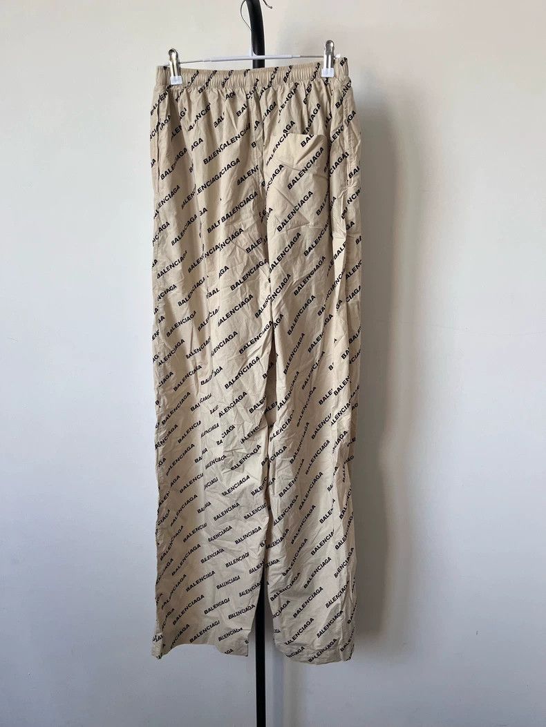 Balenciaga Balenciaga Logo Print Casual Pants Size US 44 / EU 60 - 2 Thumbnail