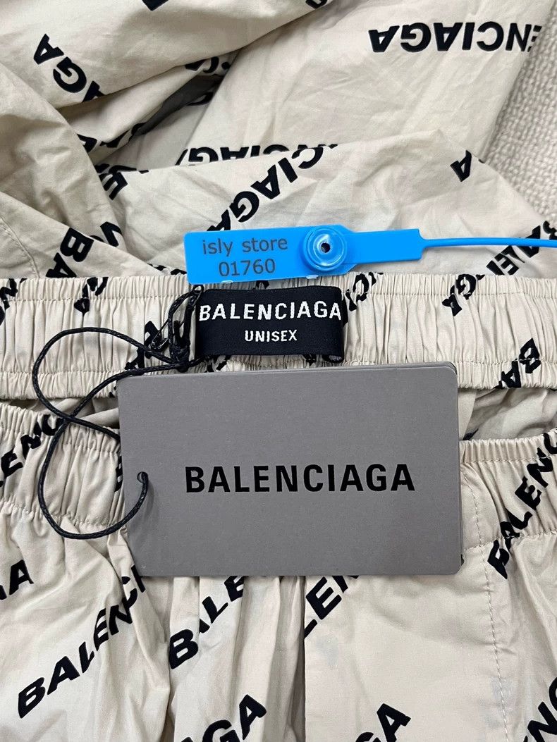 Balenciaga Balenciaga Logo Print Casual Pants Size US 44 / EU 60 - 3 Thumbnail