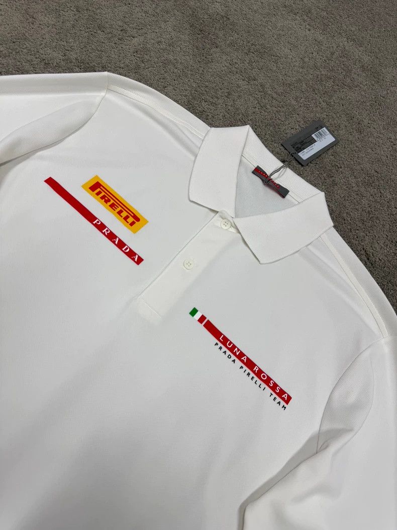 Prada PRADA x LUNA ROSSA Long Sleeve Polo Size US S / EU 44-46 / 1 - 2 Thumbnail
