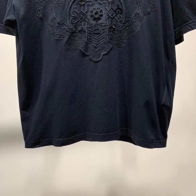 Prada Prada Classic Black Embroidered T-shirt Size US S / EU 44-46 / 1 - 4 Thumbnail