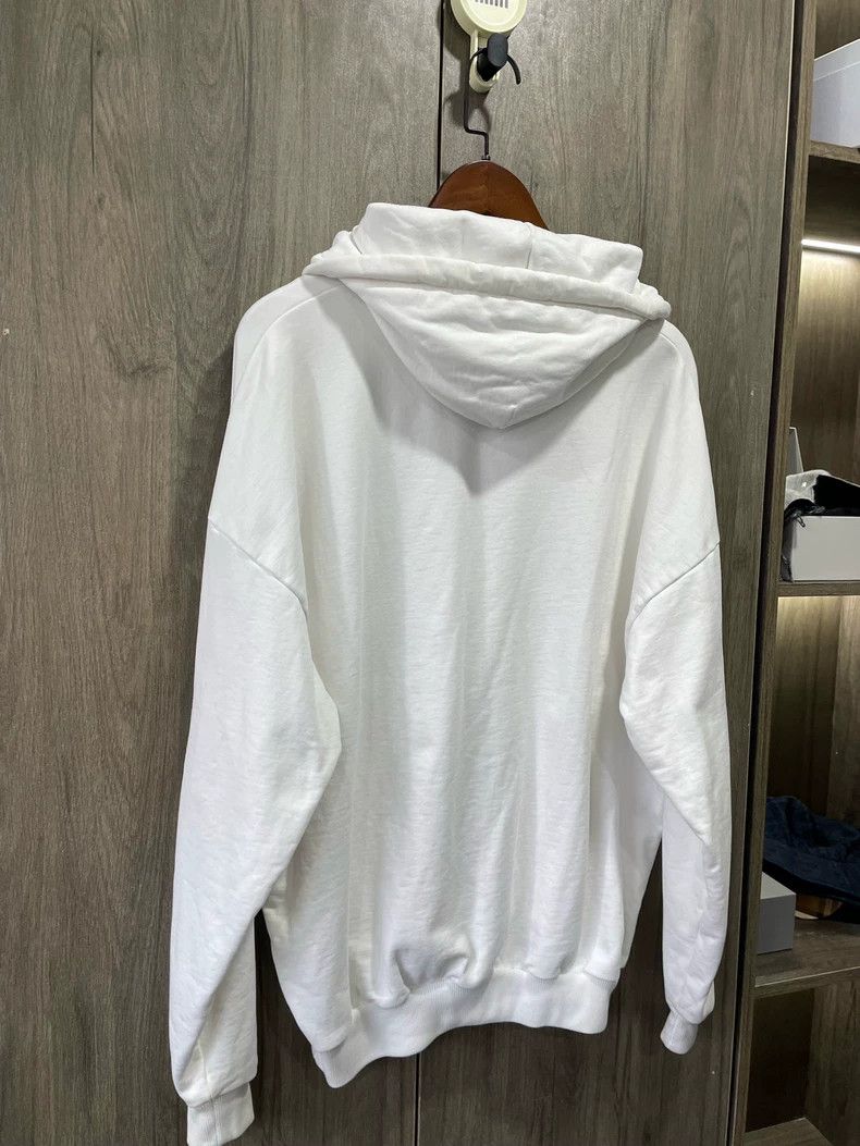Balenciaga Balenciaga White Pink Hoodie XS New Size US XS / EU 42 / 0 - 6 Thumbnail