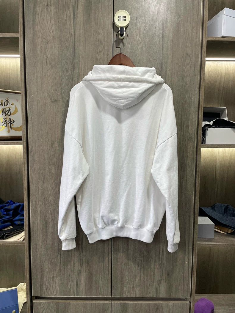Balenciaga Balenciaga White Pink Hoodie XS New Size US XS / EU 42 / 0 - 2 Thumbnail
