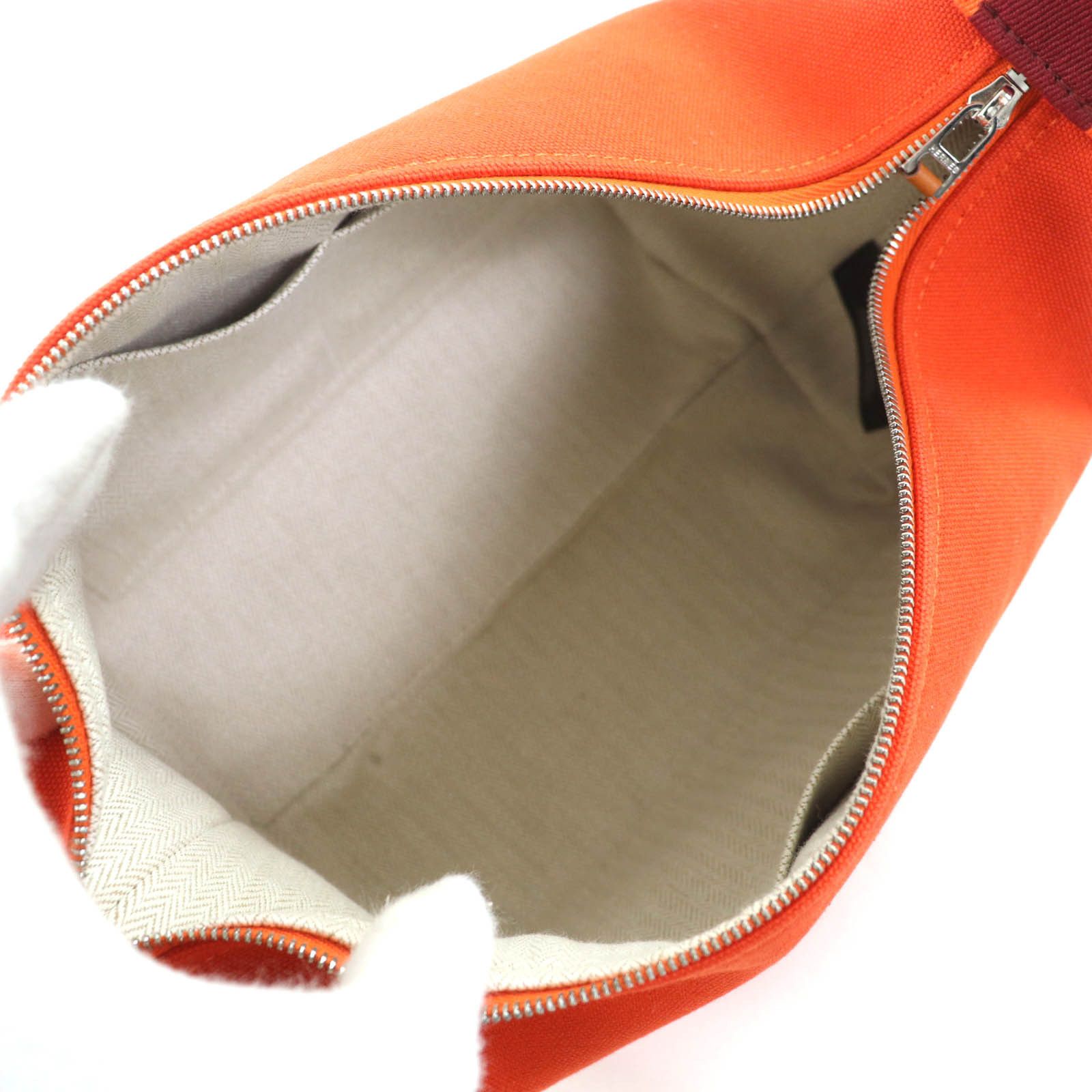 Hermes Hermes Hermès Brid A PM Wool Handbag Natural Material Handbag DUTY FREE for USA Size ONE SIZE - 7 Thumbnail