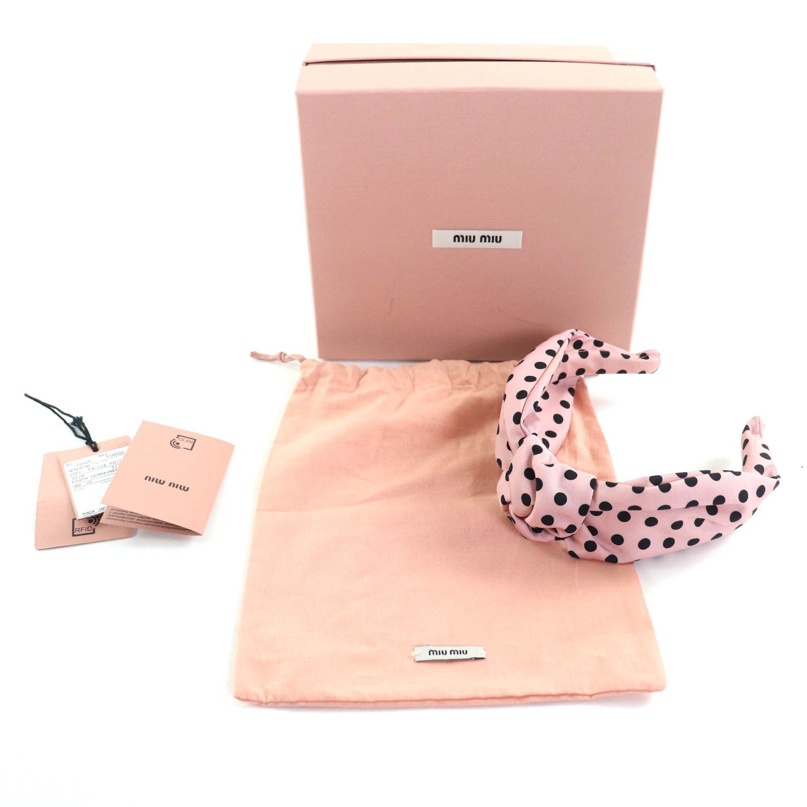 Miu Miu Miu Miu Miu Miu Hair Accessory Others Other 5IH032 DUTY FREE for USA Size ONE SIZE - 2 Thumbnail