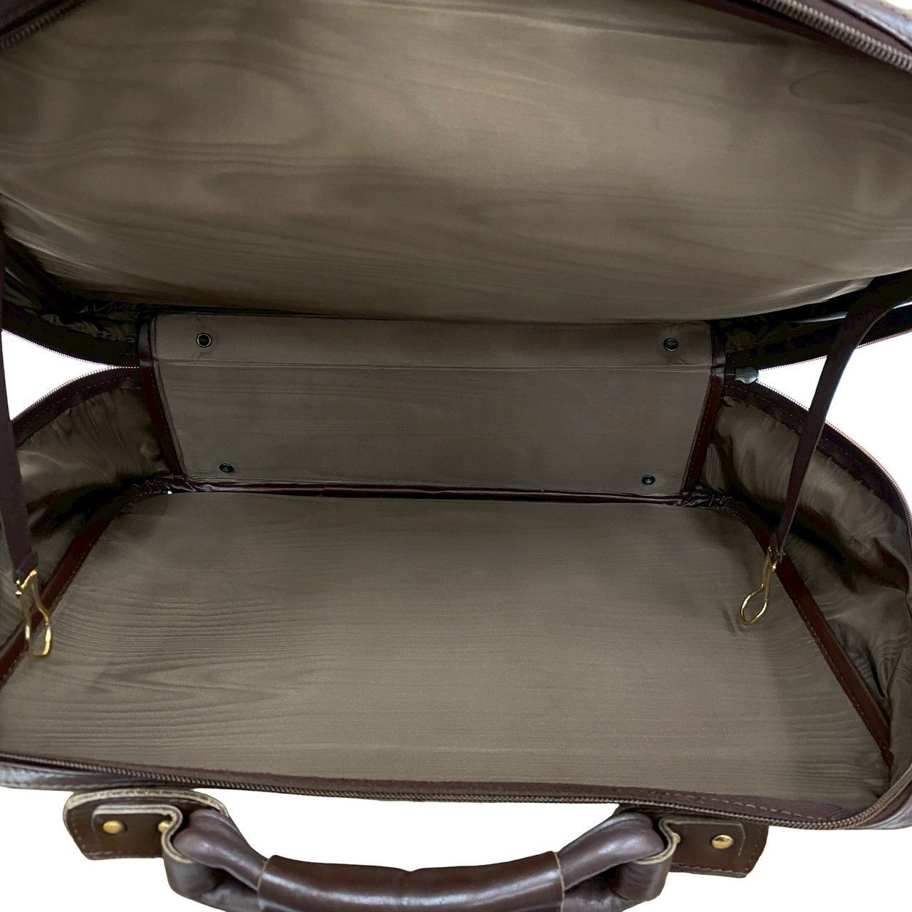Burberry Burberry Burberrys Shadow Horse Logo Canvas Leather 2way Boston Bag Canvas Travel Bag DUTY FREE for USA Size ONE SIZE - 10 Thumbnail