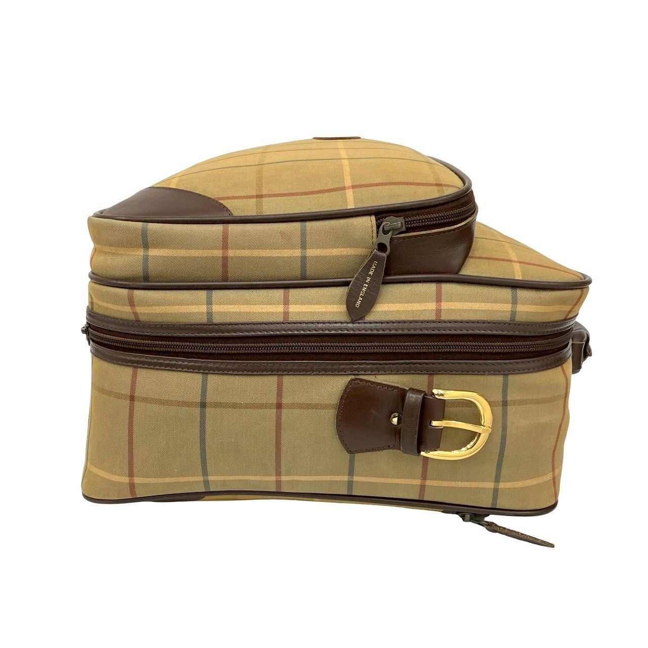 Burberry Burberry Burberrys Shadow Horse Logo Canvas Leather 2way Boston Bag Canvas Travel Bag DUTY FREE for USA Size ONE SIZE - 7 Thumbnail