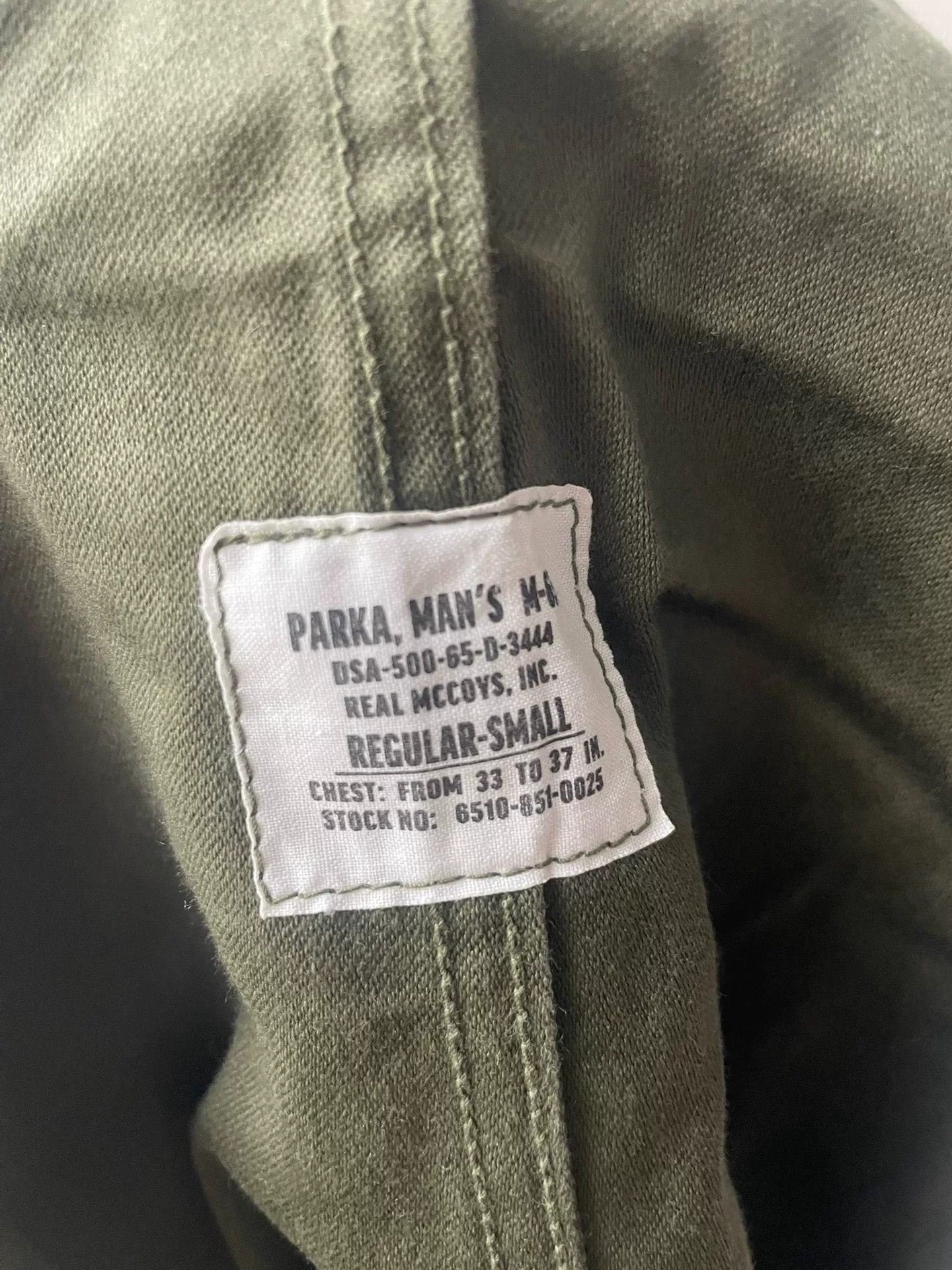 The Real McCoy's The Real McCoy's M65 Parka S Green Size US S / EU 44-46 / 1 - 3 Thumbnail