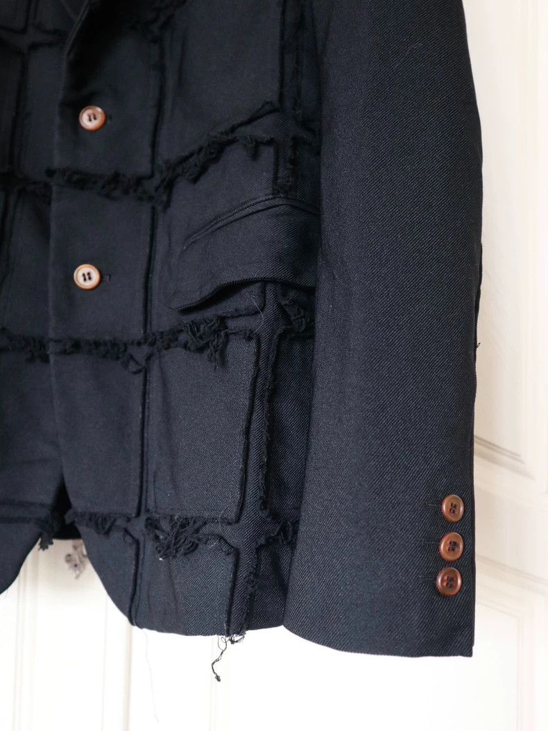 Comme des Garcons Comme des Garcons Homme Plus Black Blazer Size US L / EU 52-54 / 3 - 6 Thumbnail