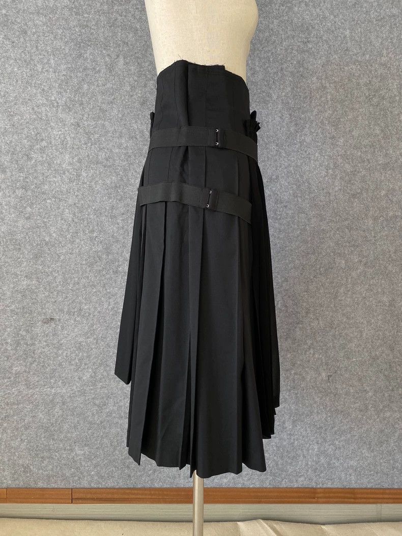 Comme des Garcons COMME des GARCONS Asymmetric Pleated Skirt Size US 36 / EU 52 - 3 Thumbnail