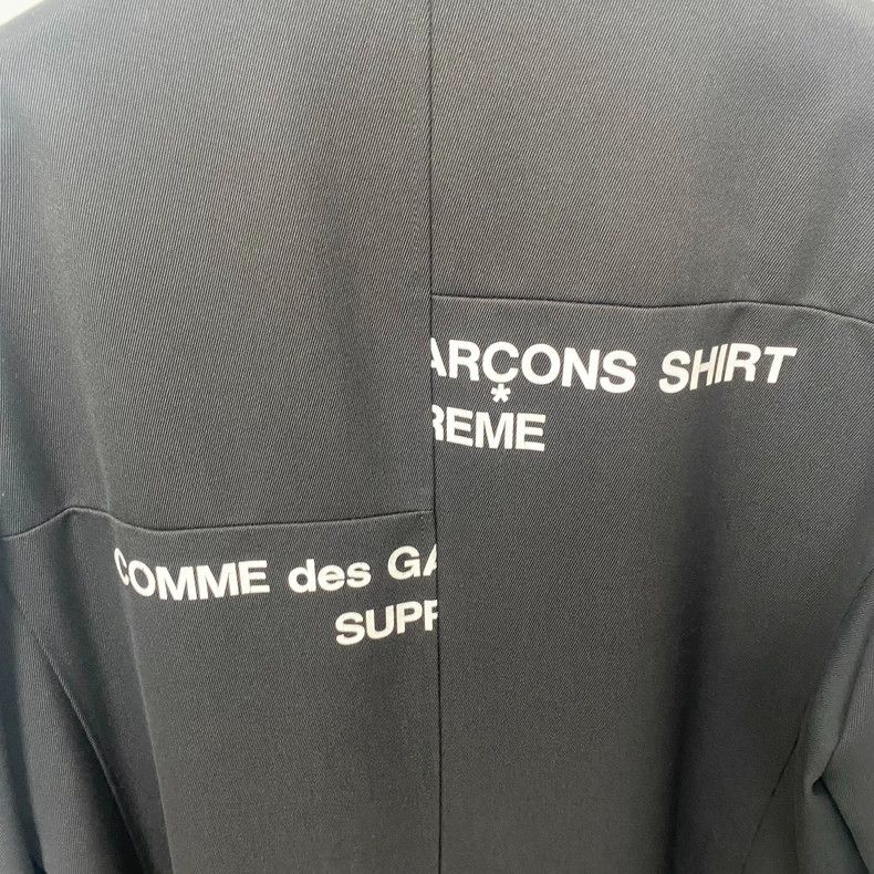 Comme des Garcons Supreme x CDG Misplaced Logo Coat Trench Size US L / EU 52-54 / 3 - 4 Thumbnail