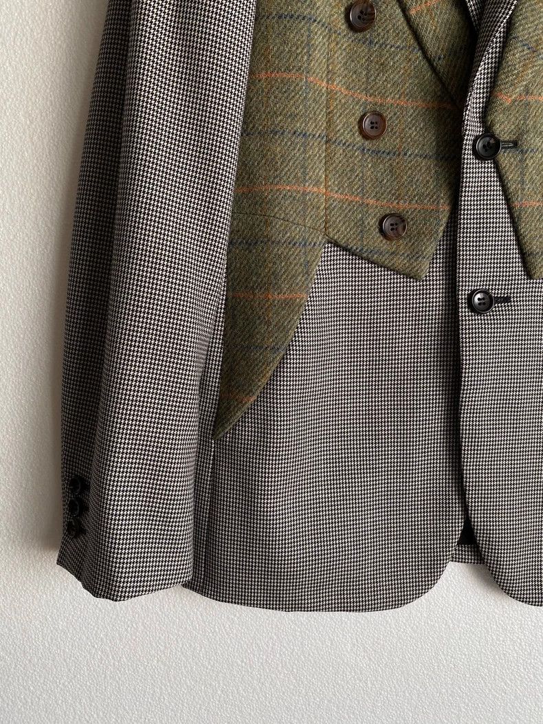 Comme des Garcons COMME des GARCONS HOMME PLUS Illusion Blazer Size US M / EU 48-50 / 2 - 5 Thumbnail
