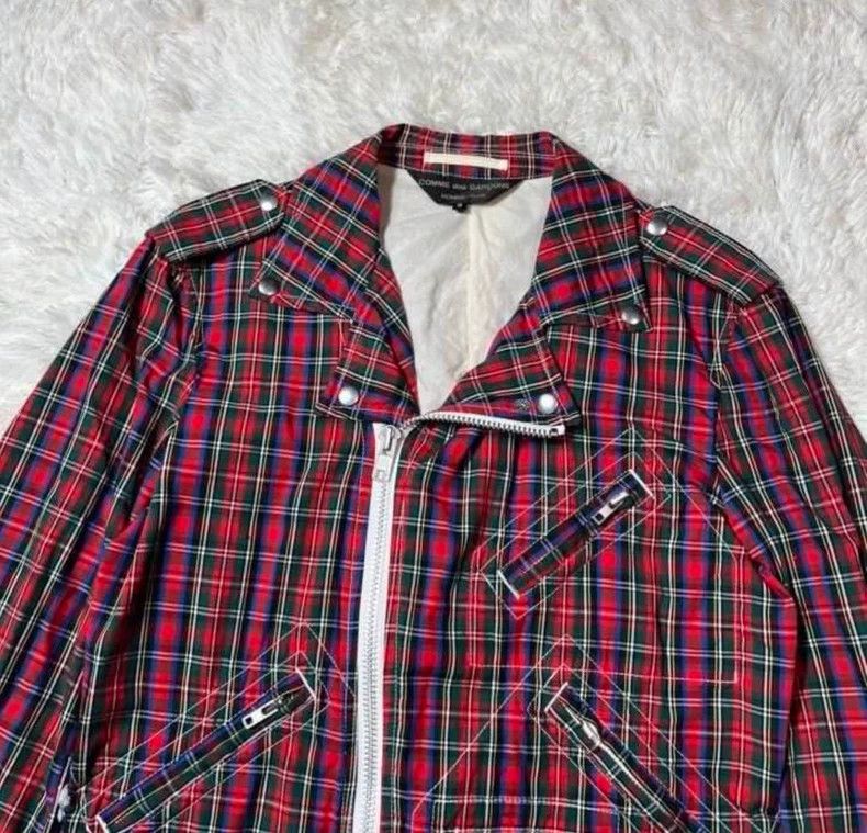 Comme des Garcons Comme des Garcons Checker Bomber Jacket M Size US M / EU 48-50 / 2 - 2 Thumbnail