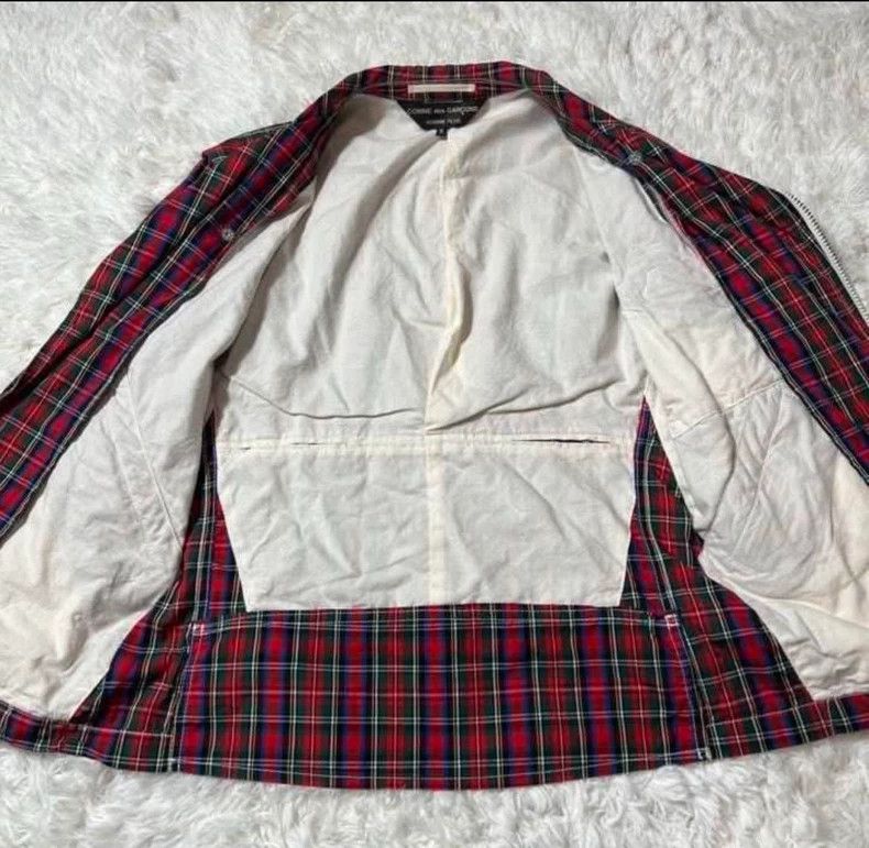 Comme des Garcons Comme des Garcons Checker Bomber Jacket M Size US M / EU 48-50 / 2 - 5 Thumbnail