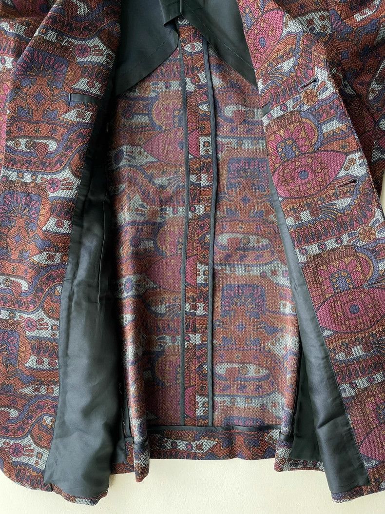 Comme des Garcons Comme Des Garcons Wool Psychedelic Blazer Size US M / EU 48-50 / 2 - 5 Thumbnail