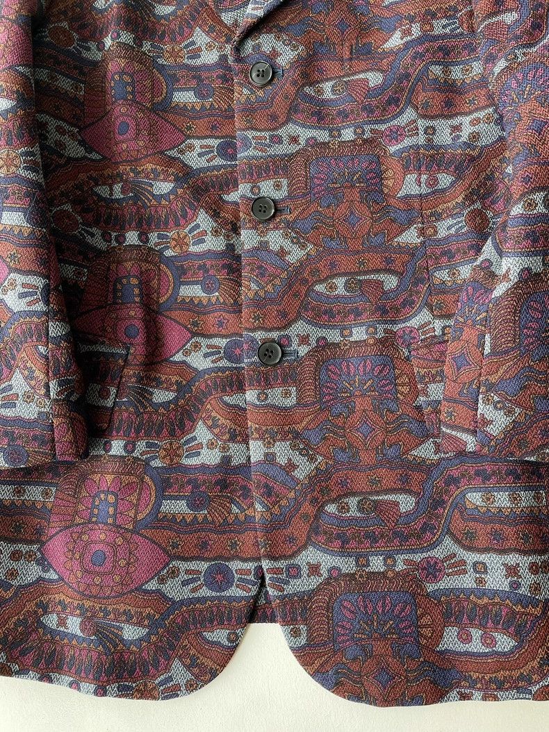 Comme des Garcons Comme Des Garcons Wool Psychedelic Blazer Size US M / EU 48-50 / 2 - 3 Thumbnail