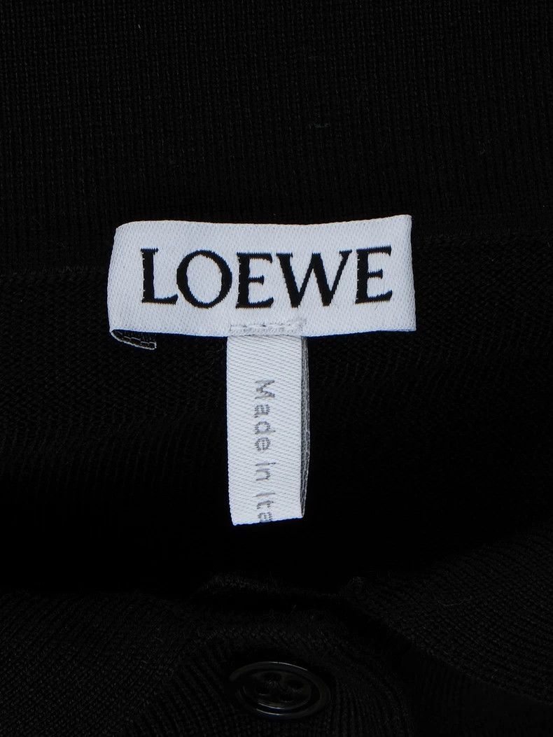 Loewe LOEWE Short Silk Blend Polo Knit Size US S / EU 44-46 / 1 - 8 Thumbnail