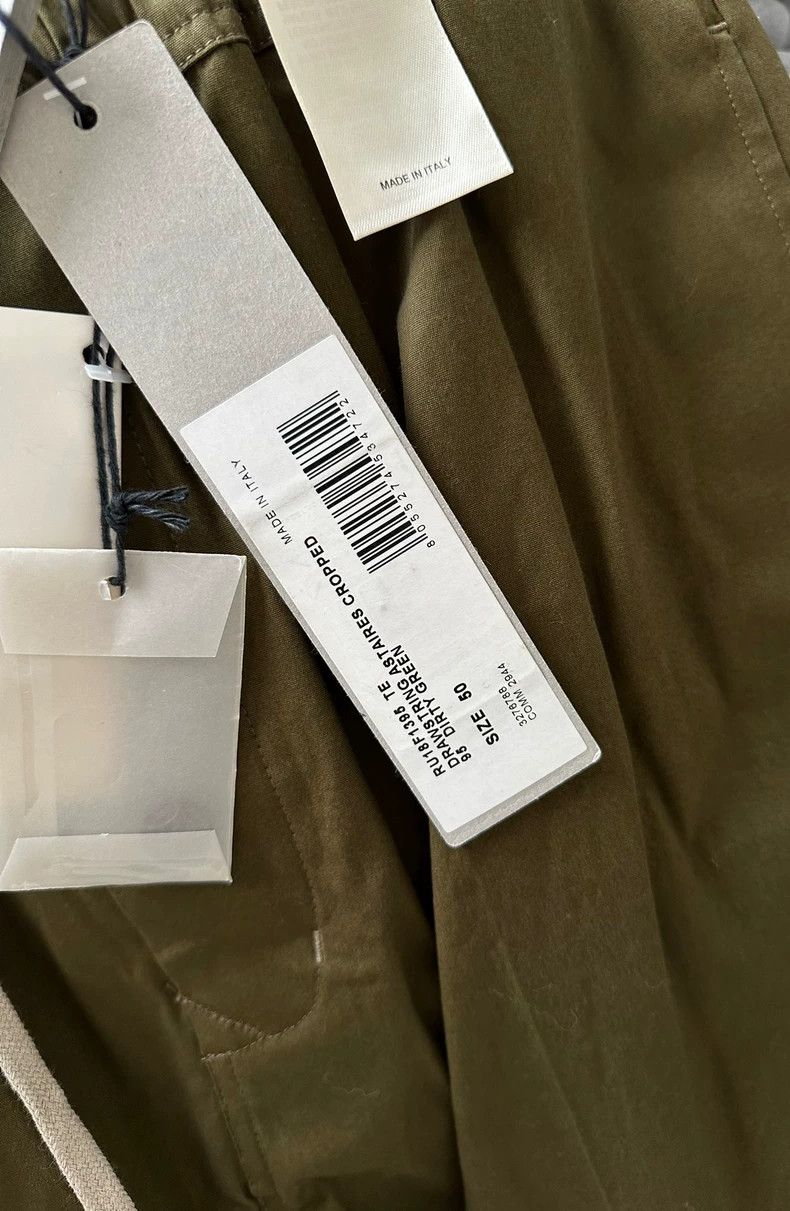 Rick Owens Rick Owens 18FW Cropped Cargo Pants Size US 38 / EU 54 - 8 Thumbnail
