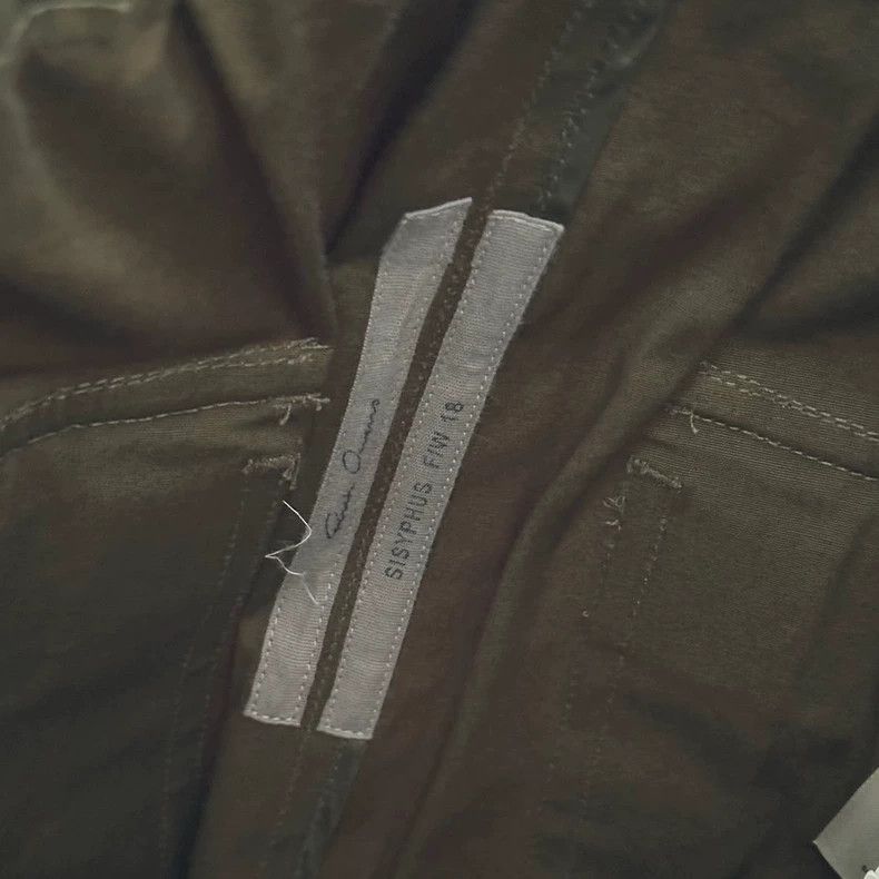 Rick Owens Rick Owens 18FW Cropped Cargo Pants Size US 38 / EU 54 - 5 Thumbnail