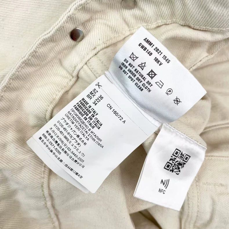 Miu Miu Miu Miu Cotton Back Logo Denim Jacket Size US S / EU 44-46 / 1 - 4 Thumbnail