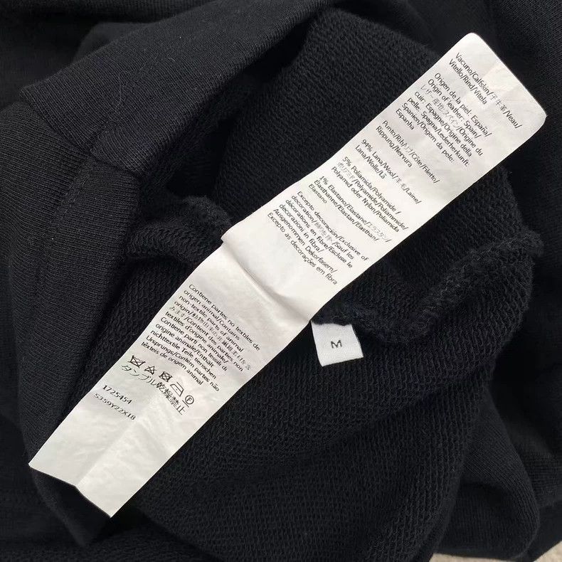 Loewe Loewe Cotton Chest Logo Short Hoodie Size US M / EU 48-50 / 2 - 7 Thumbnail