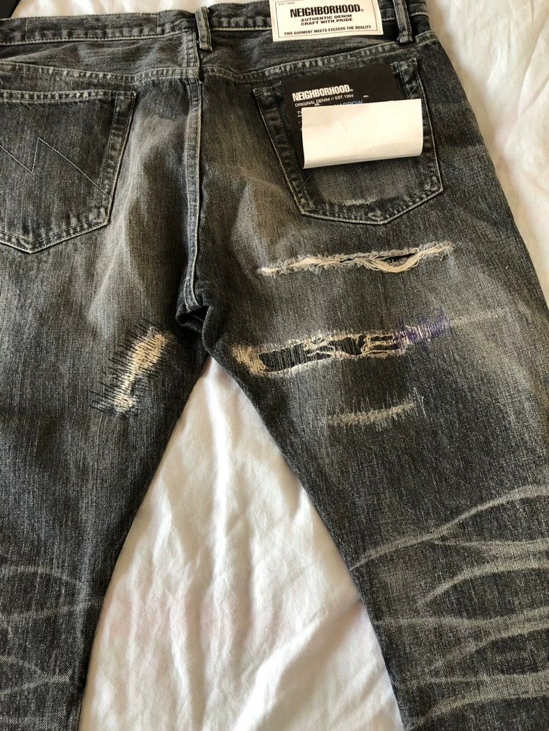 Neighborhood NEIGHBORHOOD SAVAGE 19aw Jeans Size US 31 - 3 Thumbnail