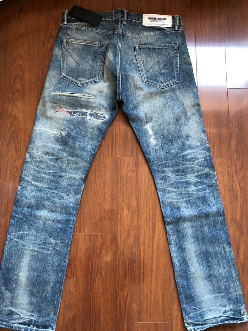 Neighborhood NEIGHBORHOOD SAVAGE 19aw Denim Jeans Size US 31 - 2 Thumbnail