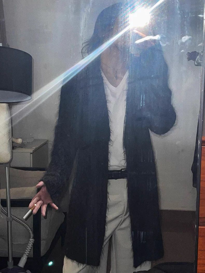 Dries Van Noten Dries Van Noten Alpaca Merino Cardigan Coat Size US M / EU 48-50 / 2 - 8 Thumbnail