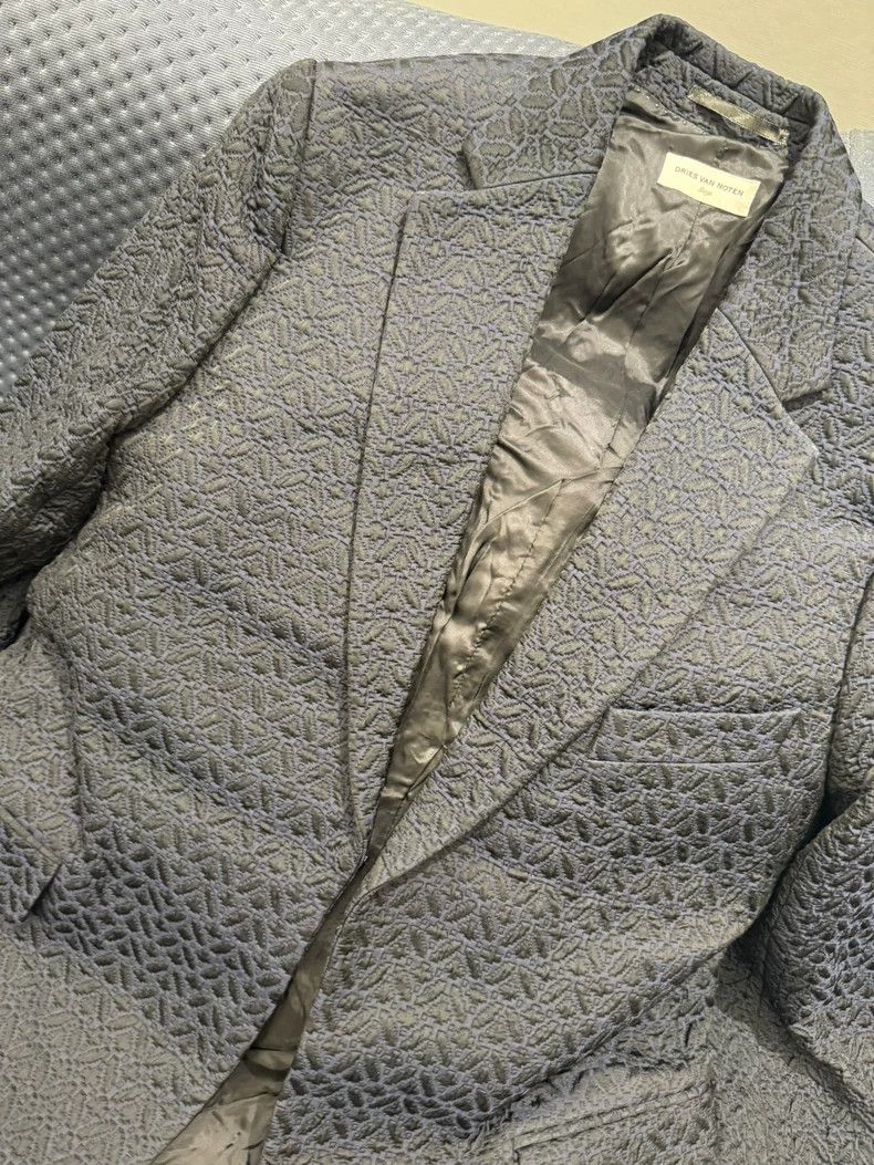 Dries Van Noten Dries Van Noten DVN Embossed Blazer Size US M / EU 48-50 / 2 - 4 Thumbnail