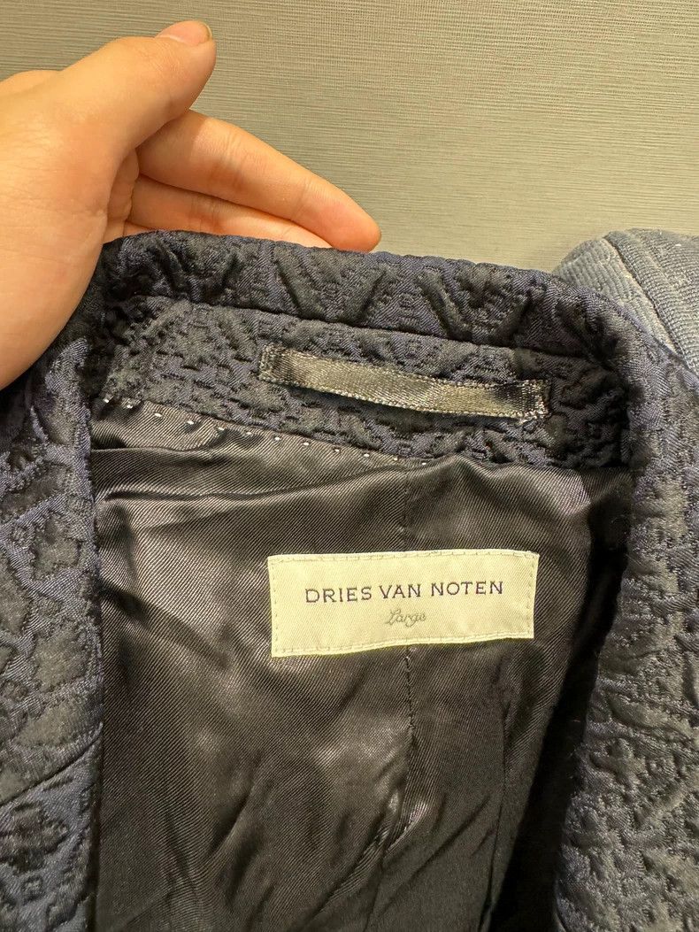 Dries Van Noten Dries Van Noten DVN Embossed Blazer Size US M / EU 48-50 / 2 - 3 Thumbnail