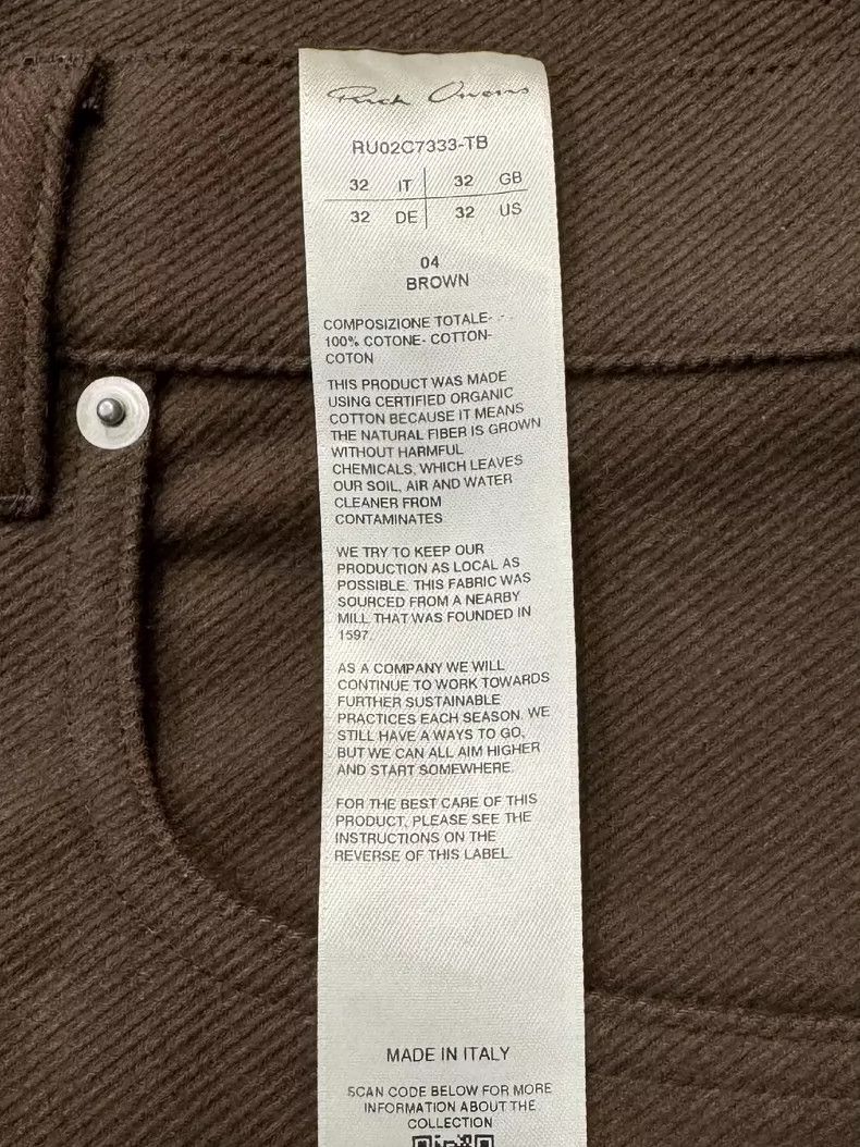 Rick Owens Rick Owens main line wide-leg pants Size US 33 - 3 Thumbnail