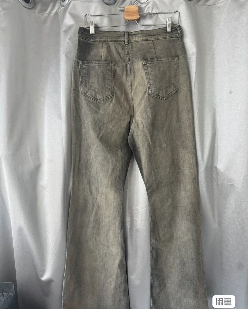 Rick Owens Drkshdw Rick Owens DRKSHW Bootcut Denim Jeans Size US 34 / EU 50 - 2 Thumbnail