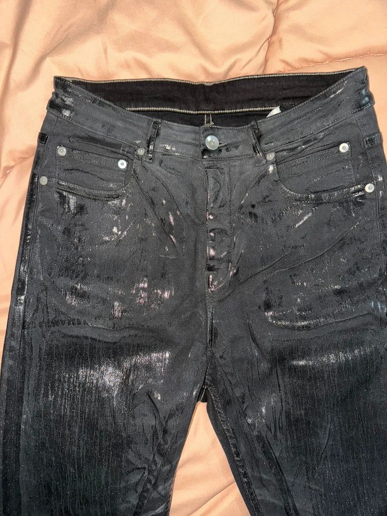 Rick Owens Drkshdw Rick Owens DRKSHDW Detroit Wax Pants Size US 28 / EU 44 - 3 Thumbnail