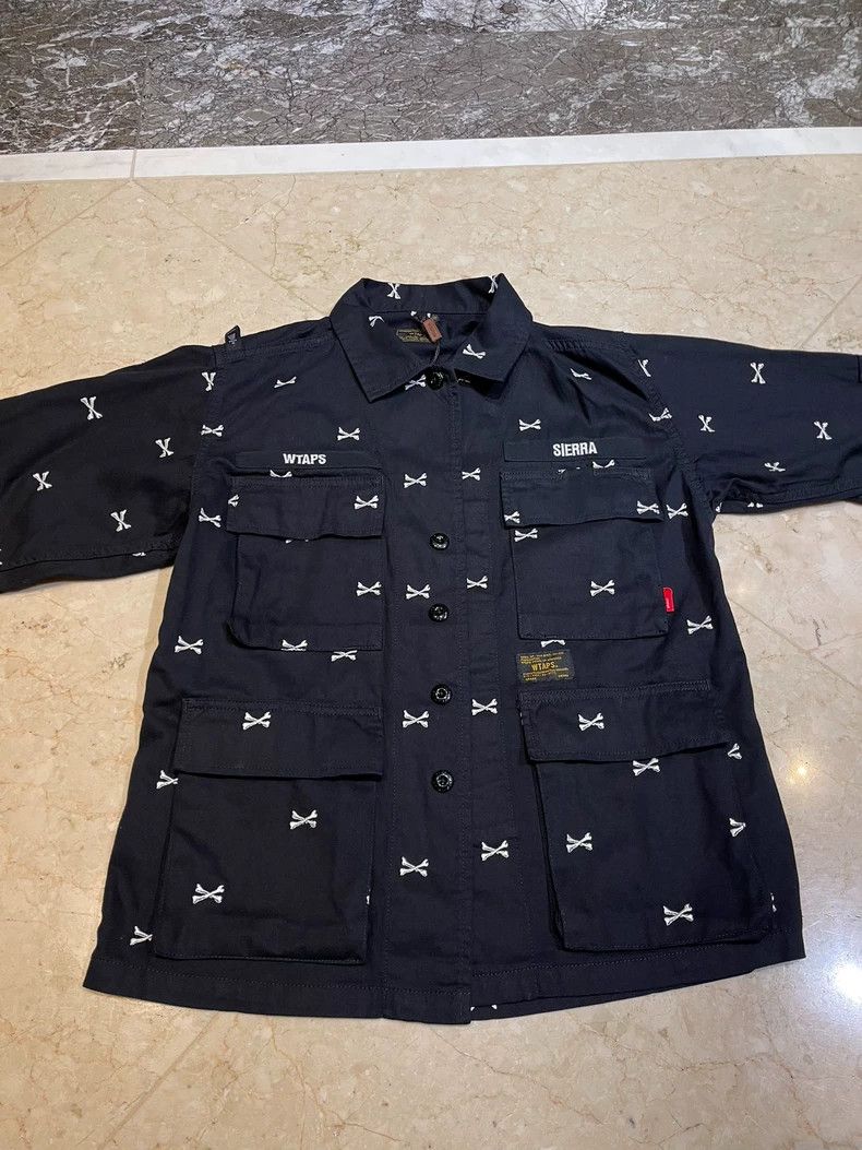Wtaps WTAPS Bone Print Four-Pocket Shirt Size US S / EU 44-46 / 1 - 2 Thumbnail