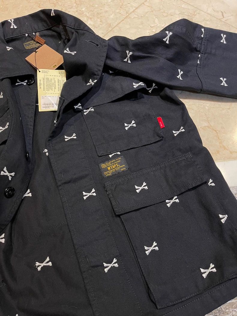 Wtaps WTAPS Bone Print Four-Pocket Shirt Size US S / EU 44-46 / 1 - 5 Thumbnail