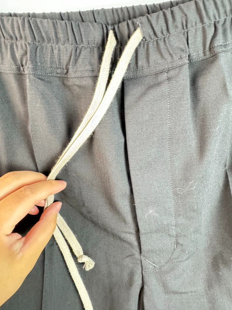 Rick Owens Rickowens Wool Drawstring Trousers Size US 38 / EU 54 - 2 Thumbnail