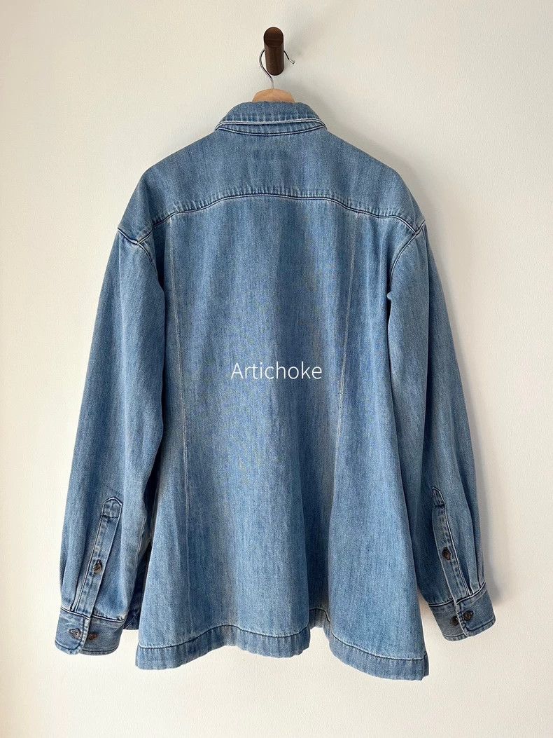 Dries Van Noten Dries Van Noten Denim Shirt 24aw Size US L / EU 52-54 / 3 - 4 Thumbnail