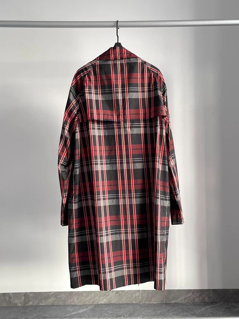 Dries Van Noten Dries Van Noten AW08 Plaid Trench Coat Size US L / EU 52-54 / 3 - 2 Thumbnail