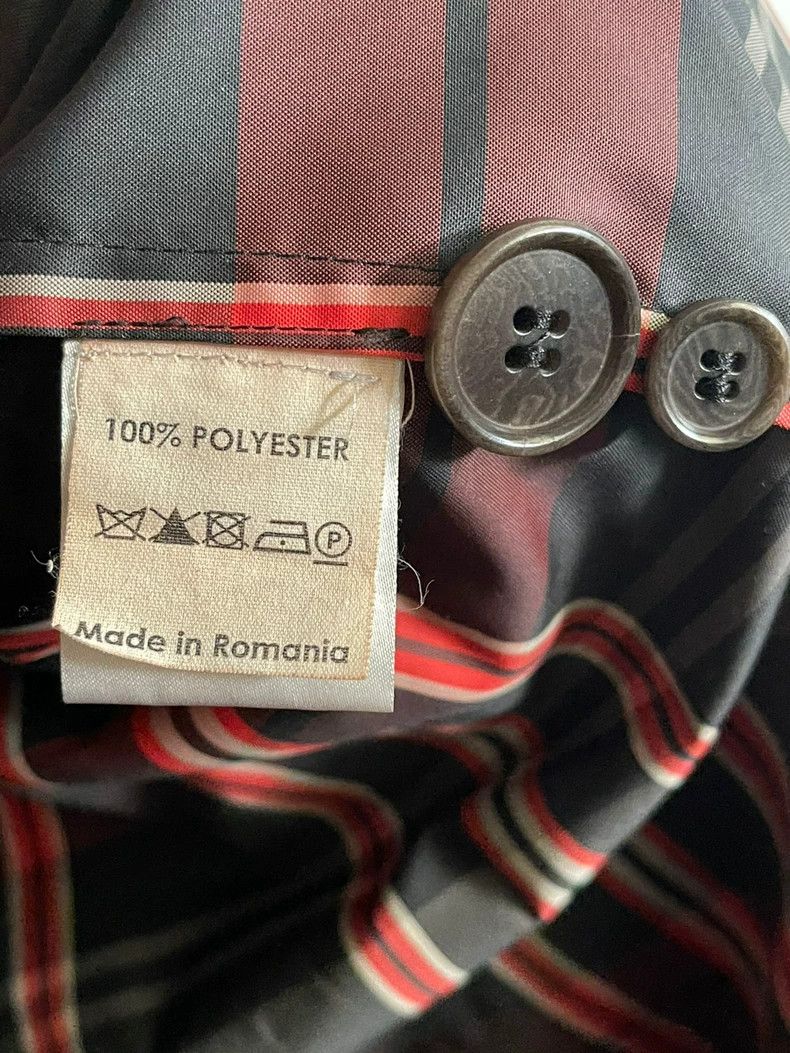 Dries Van Noten Dries Van Noten AW08 Plaid Trench Coat Size US L / EU 52-54 / 3 - 6 Thumbnail