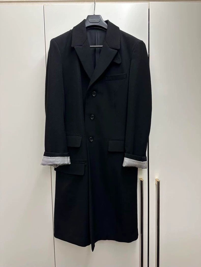 Yohji Yamamoto Yohji Yamamoto Classic DR.JKT Coat Size US S / EU 44-46 / 1 - 2 Thumbnail