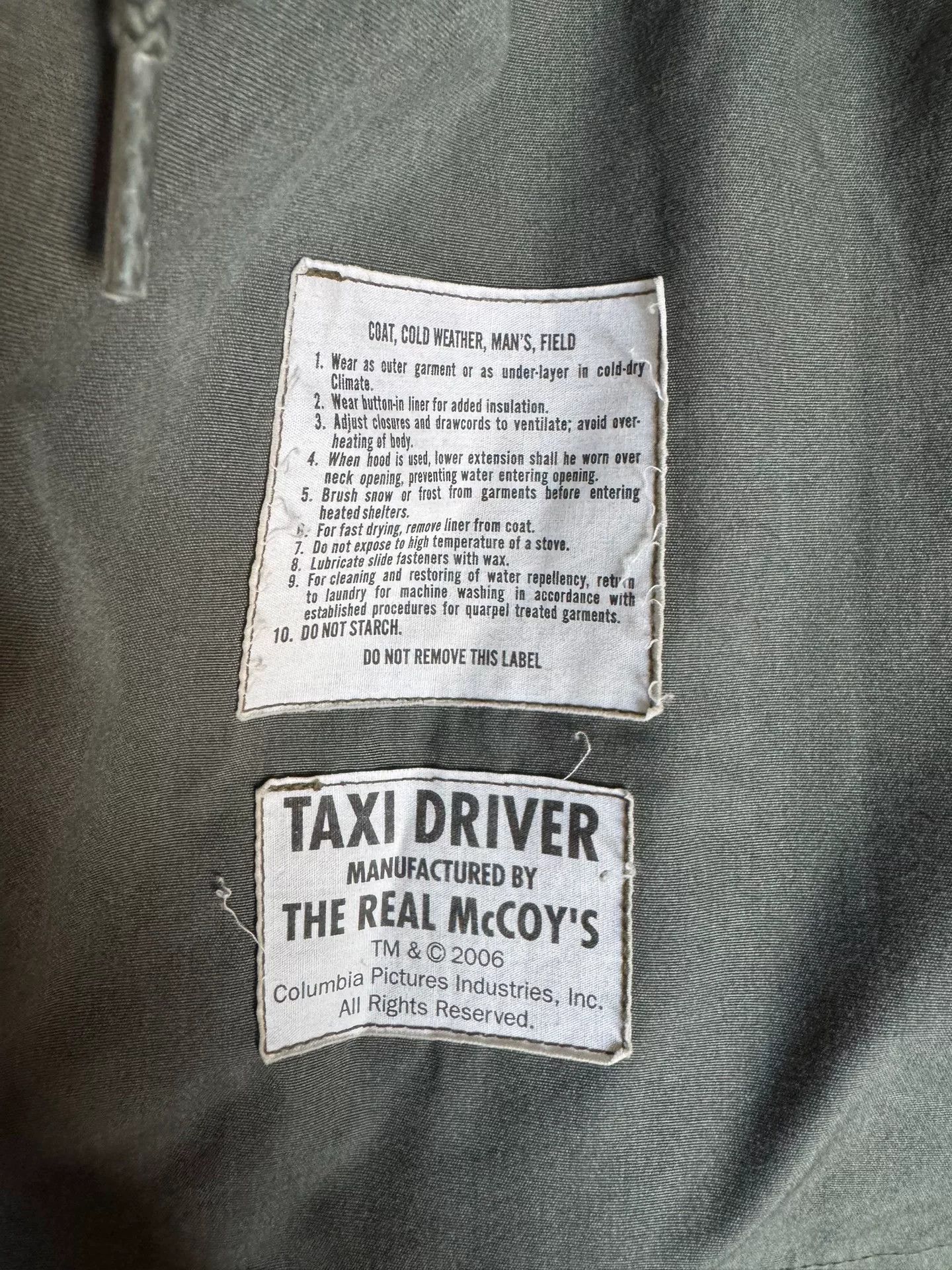 The Real McCoy's The Real McCoys M65 Taxi Driver Special XS Size US XS / EU 42 / 0 - 6 Thumbnail
