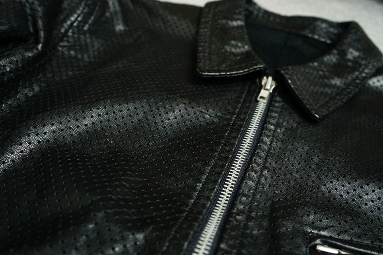 Comme des Garcons Comme des Garcons Archive Fishnet Leather Jacket Size US M / EU 48-50 / 2 - 4 Thumbnail