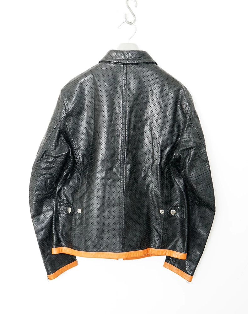 Comme des Garcons Comme des Garcons Fishnet Leather Jacket Size US M / EU 48-50 / 2 - 6 Thumbnail